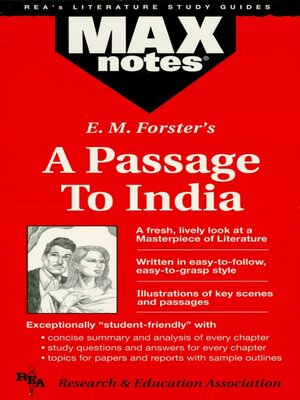 cover image of A Passage to India (MAXNotes Literature Guides)